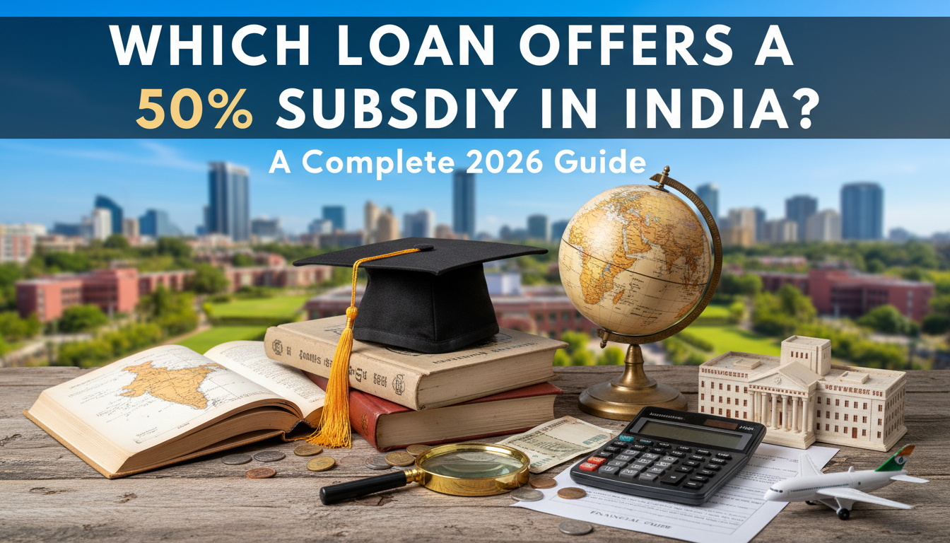 Which Loan Offers a 50% Subsidy in India?