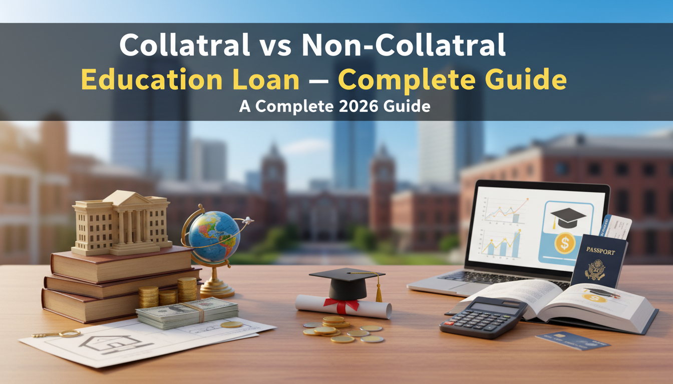 Collateral vs Non-Collateral Education Loan β Complete Guide
