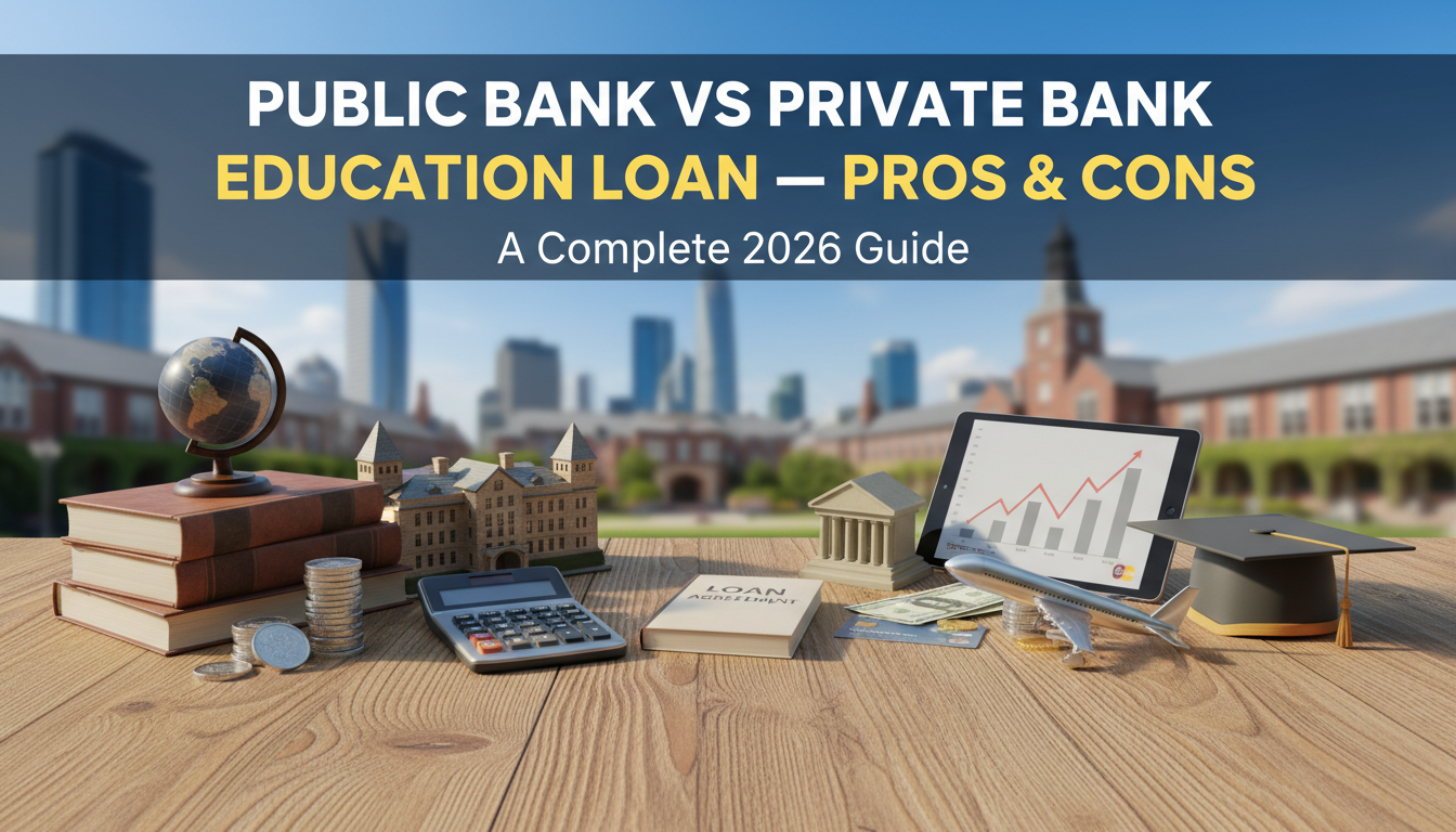 Public Bank vs Private Bank Education Loan β Pros & Cons