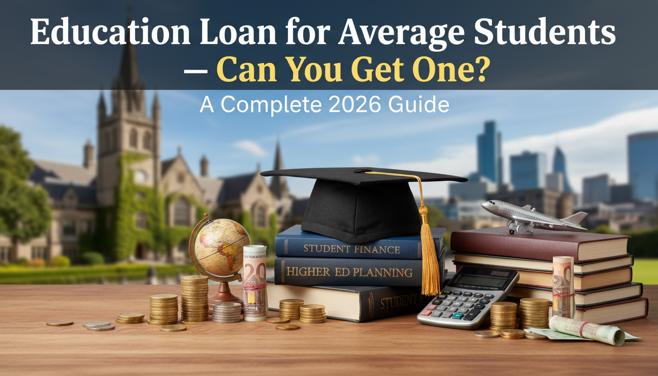 Education Loan for Average Students — Can You Get One?