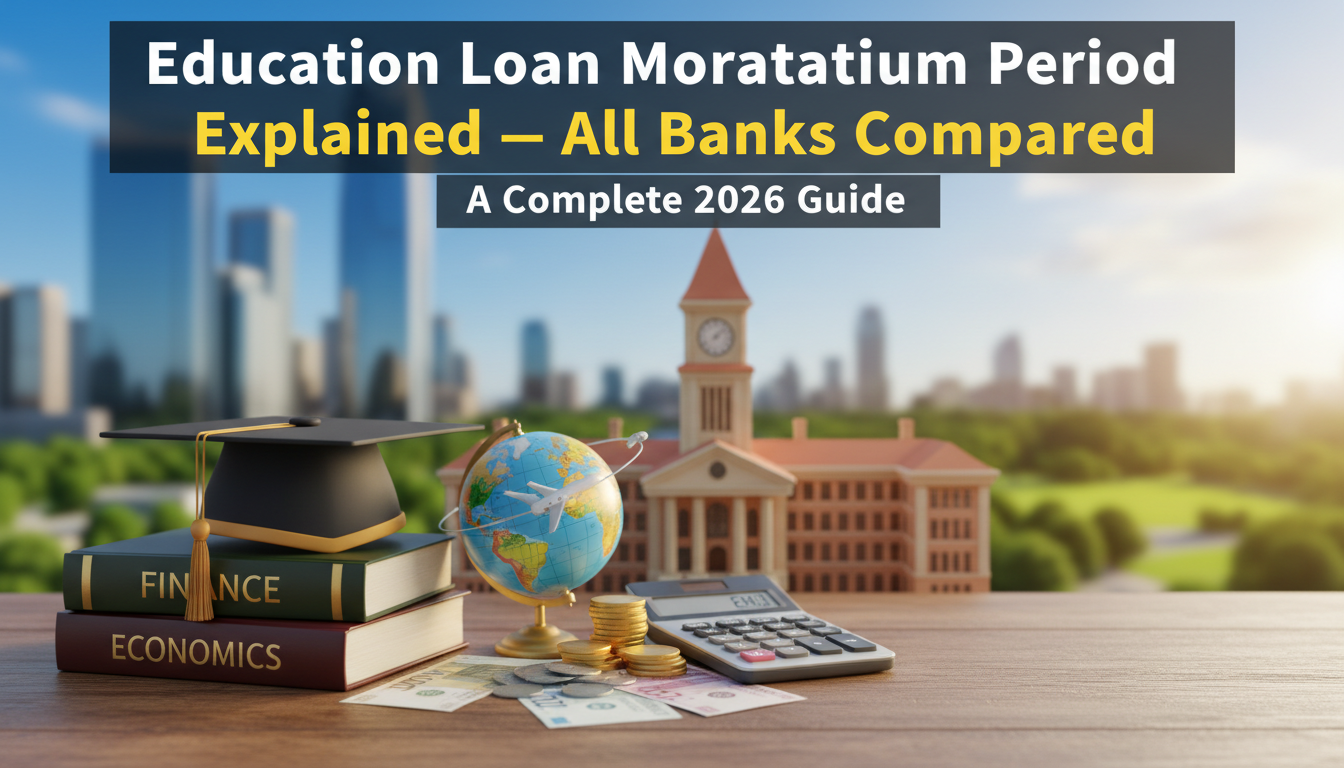 Education Loan Moratorium Period Explained β All Banks Compared