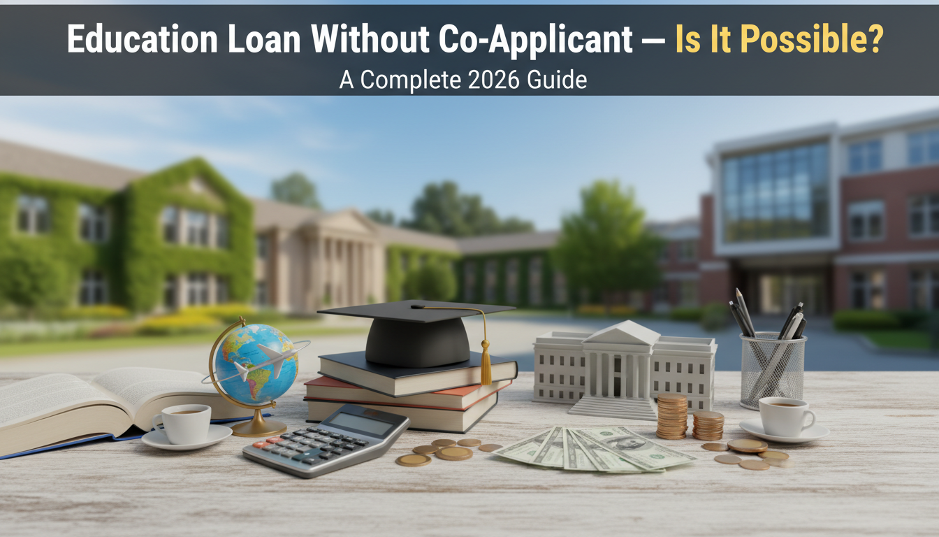 Education Loan Without Co-Applicant β Is It Possible?
