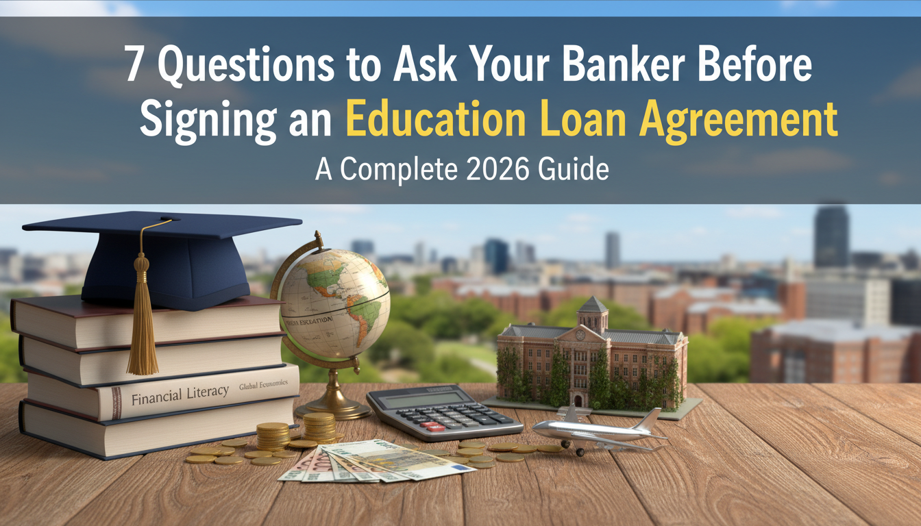 7 Questions to Ask Your Banker Before Signing an Education Loan Agreement