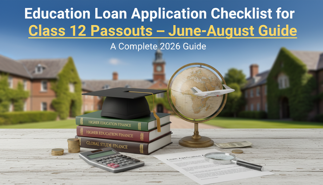 Education Loan Application Checklist for Class 12 Passouts — June–August Guide