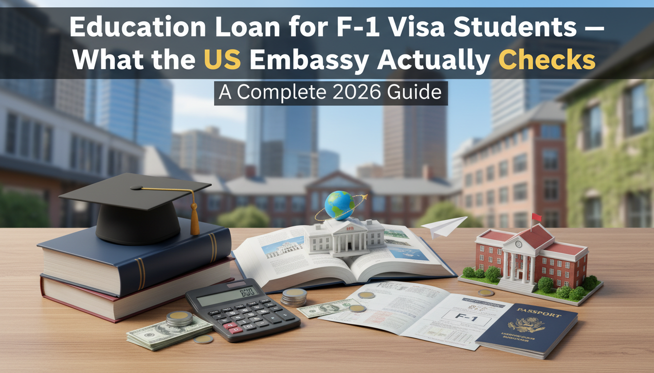 Education Loan for F-1 Visa Students — What the US Embassy Actually Checks