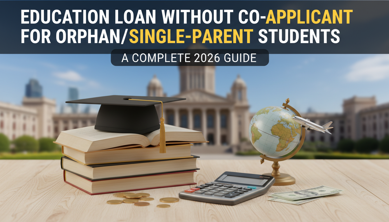 Education Loan Without Co-Applicant for Orphan/Single-Parent Students