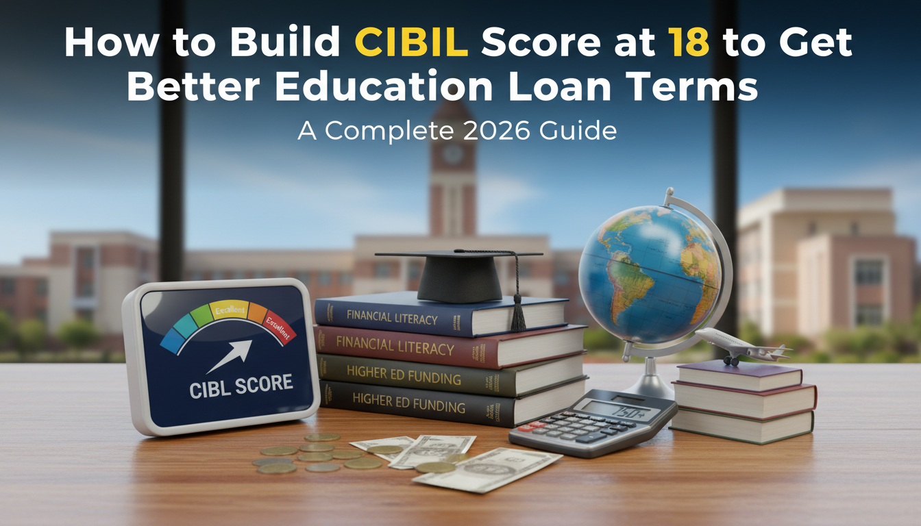 How to Build CIBIL Score at 18 to Get Better Education Loan Terms