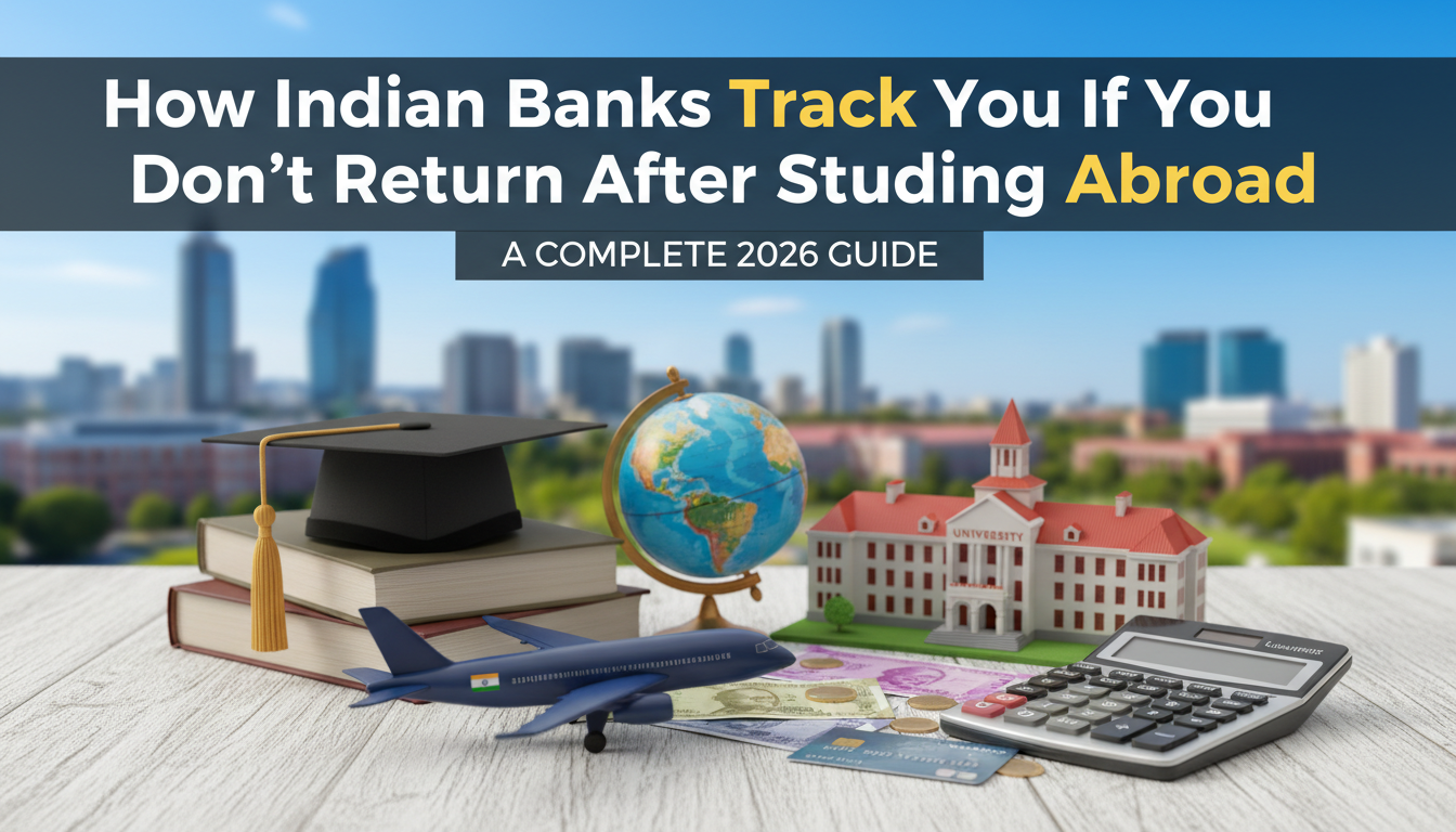 How Indian Banks Track You If You Don't Return After Studying Abroad