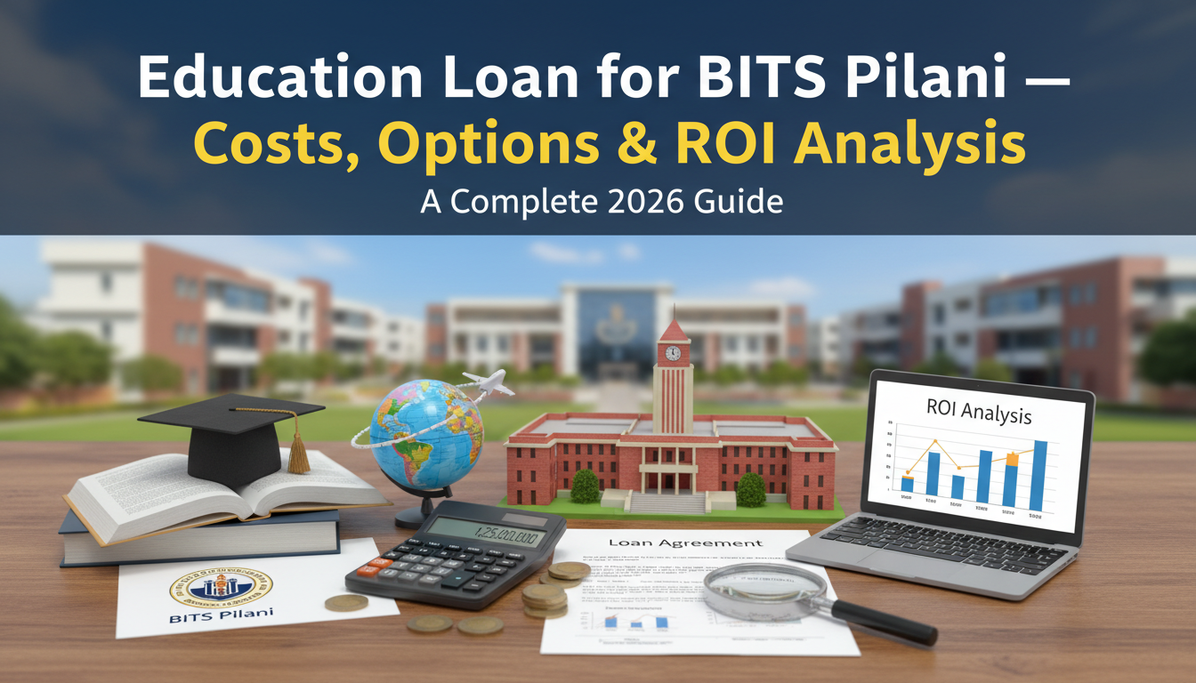 Education Loan for BITS Pilani — Costs, Options & ROI Analysis