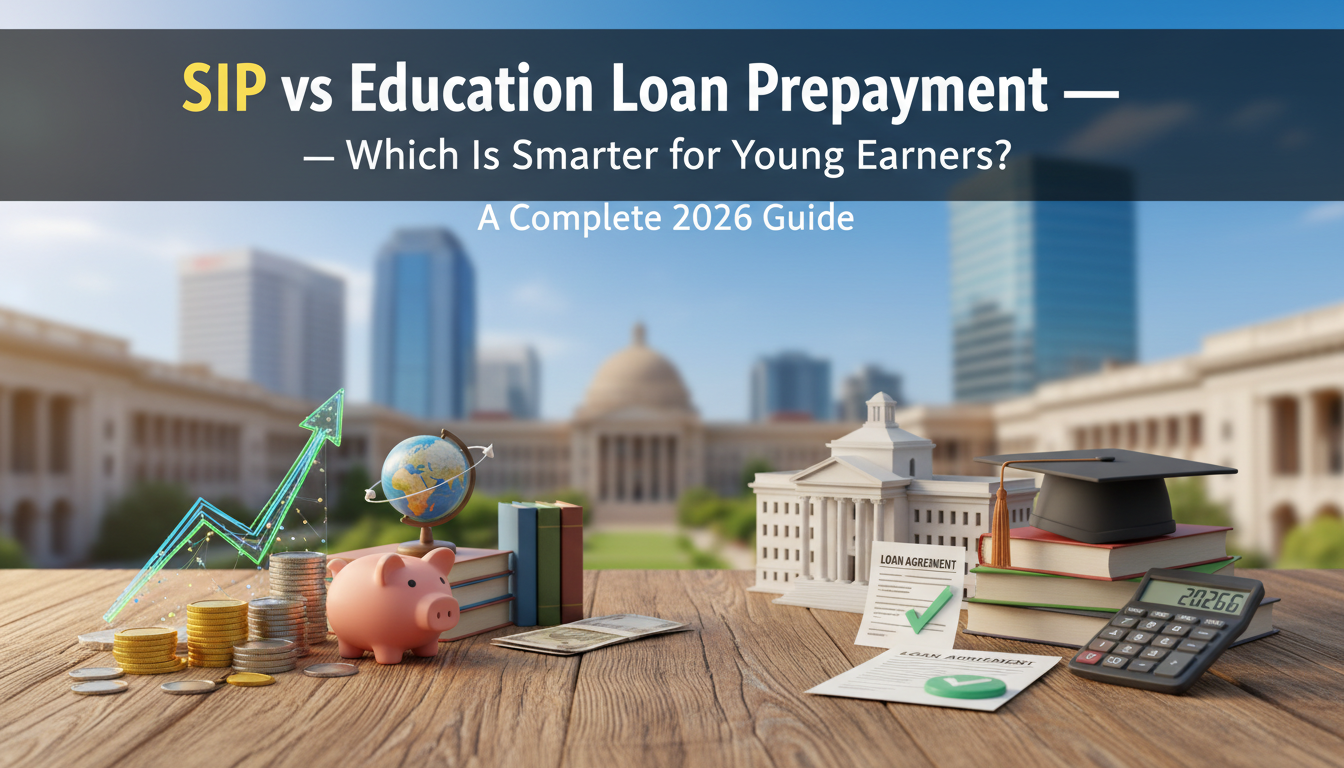 SIP vs Education Loan Prepayment — Which Is Smarter for Young Earners?