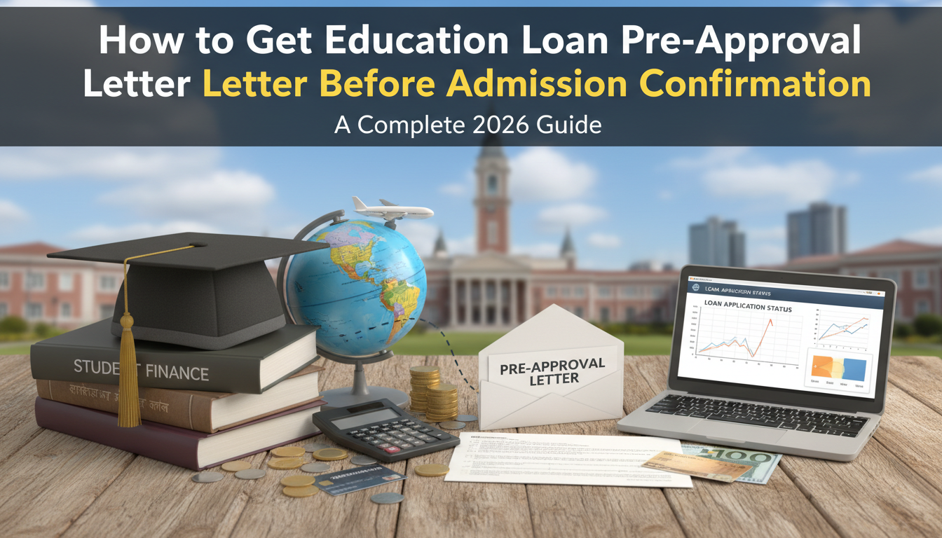 How to Get Education Loan Pre-Approval Letter Before Admission Confirmation