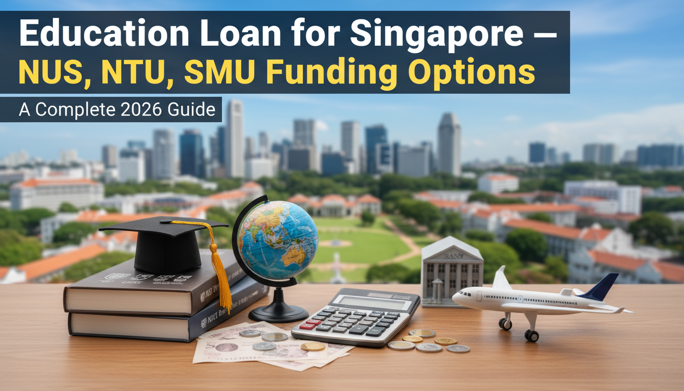 Education Loan for Singapore — NUS, NTU, SMU Funding Options