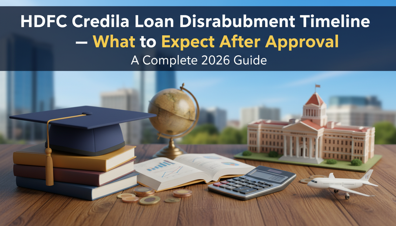 HDFC Credila Loan Disbursement Timeline — What to Expect After Approval