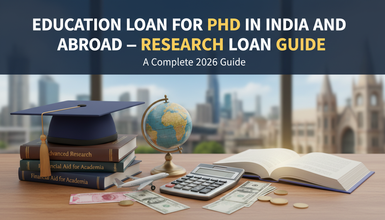 Education Loan for PhD in India and Abroad — Research Loan Guide