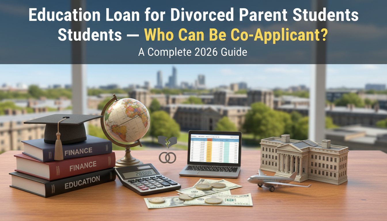 Education Loan for Divorced Parent Students — Who Can Be Co-Applicant?