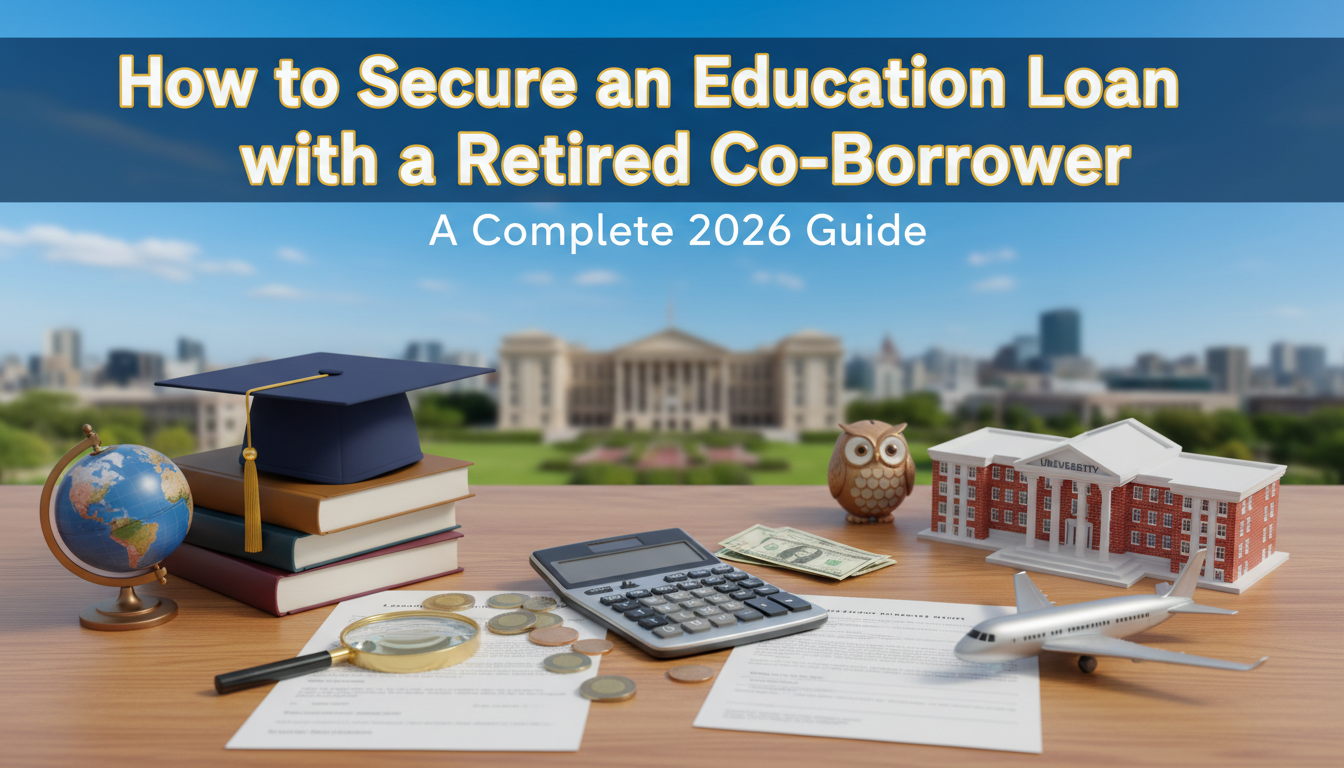 How to Secure an Education Loan with a Retired Co-Borrower