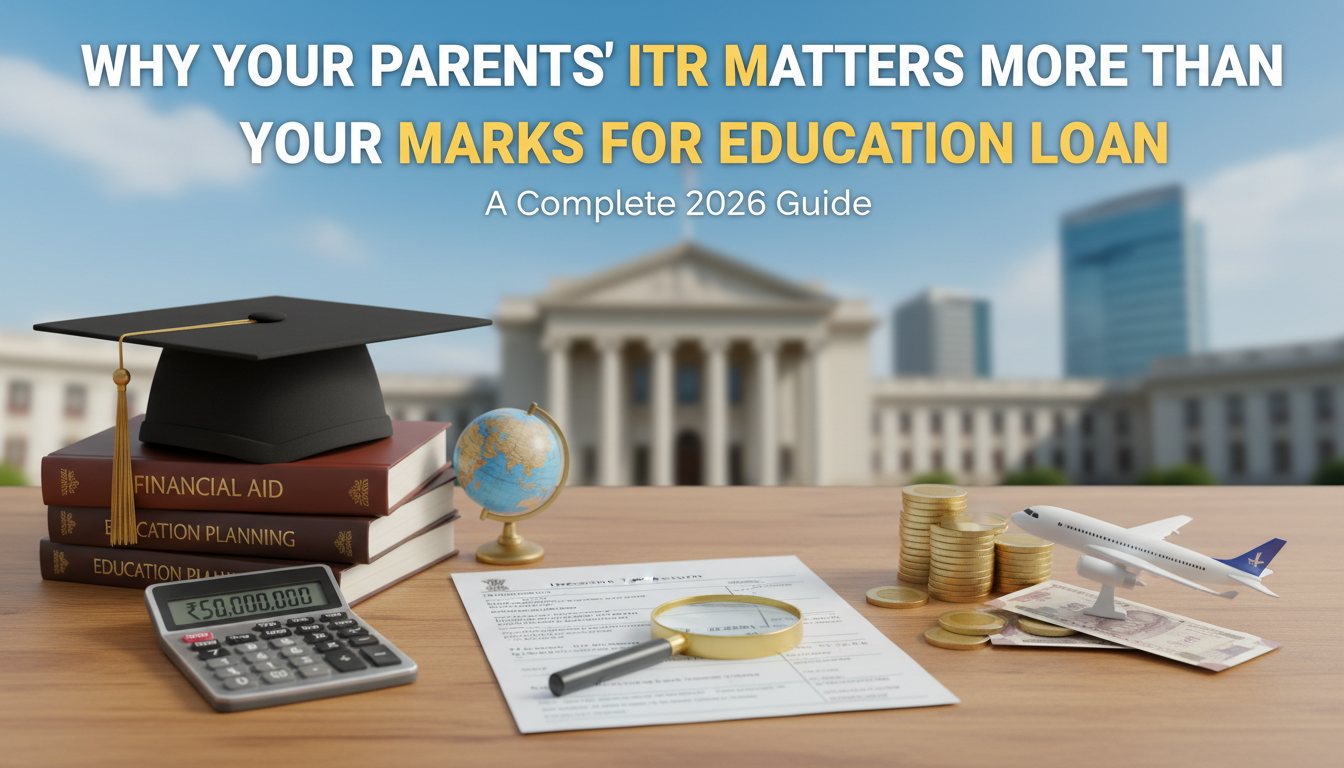 Why Your Parents' ITR Matters More Than Your Marks for Education Loan