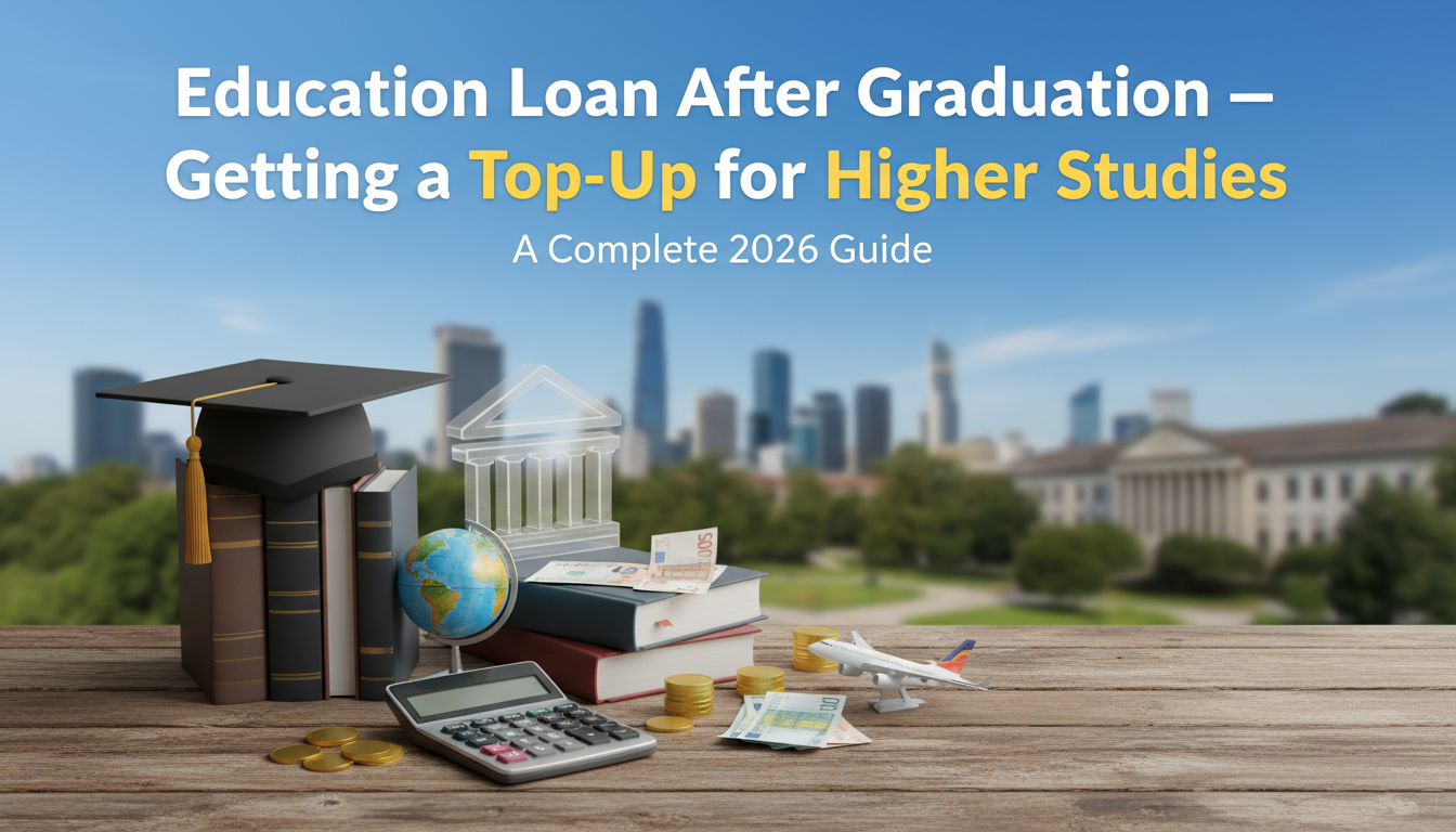 Education Loan After Graduation — Getting a Top-Up for Higher Studies