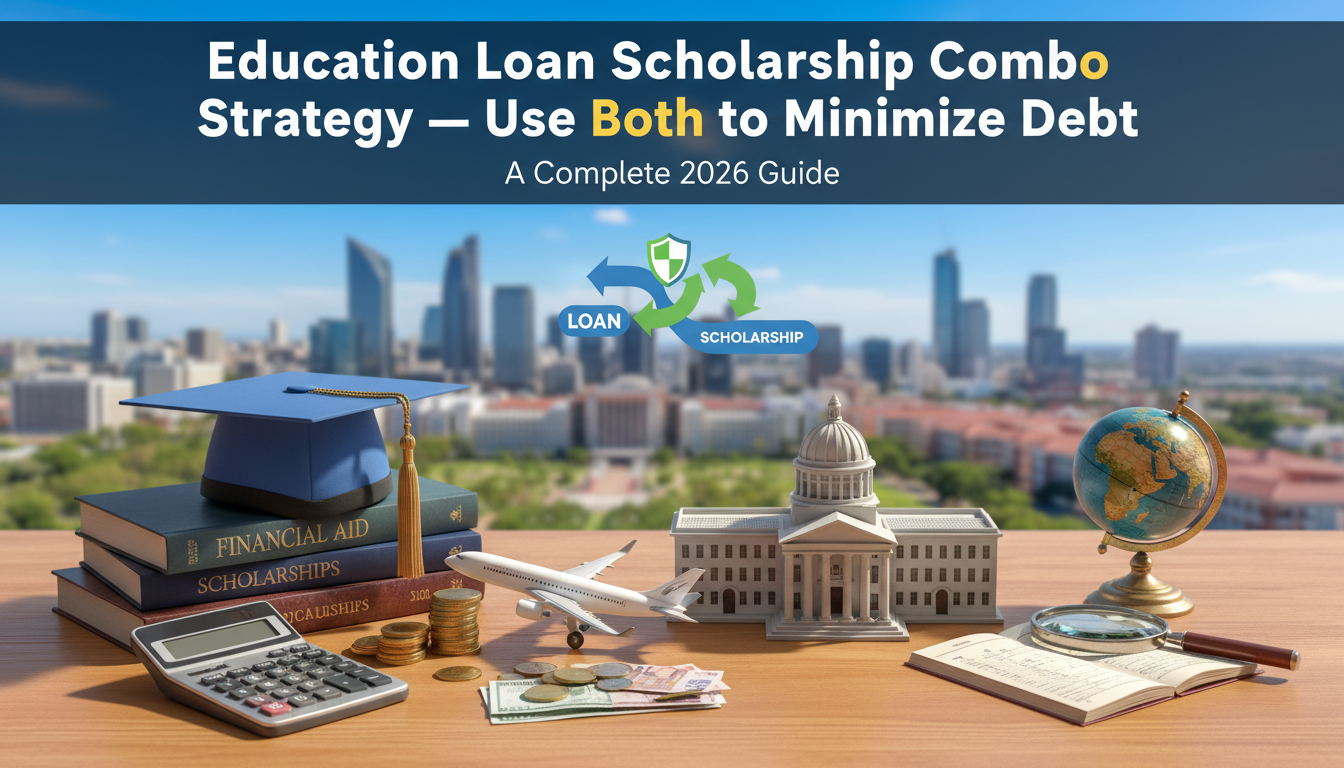 Education Loan Scholarship Combo Strategy — Use Both to Minimize Debt