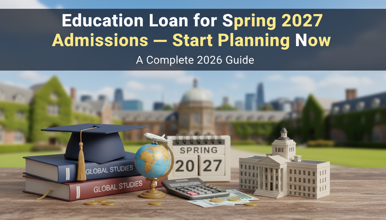 Education Loan for Spring 2027 Admissions — Start Planning Now