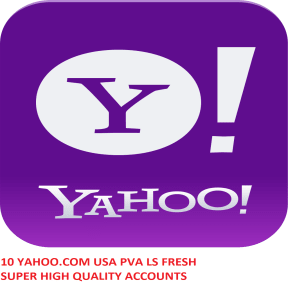 10 YAHOO.COM USA PVA LS SUPER HIGH QUALITY ACCOUNTS