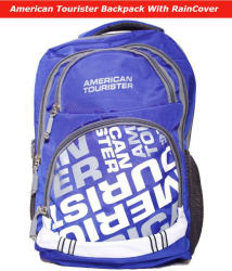 american tourister bag with rain cover