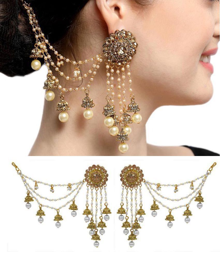 Bahubali earrings myntra discount