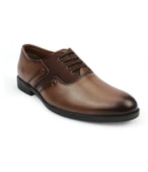 AVANTHIER Derby Genuine Leather Brown 