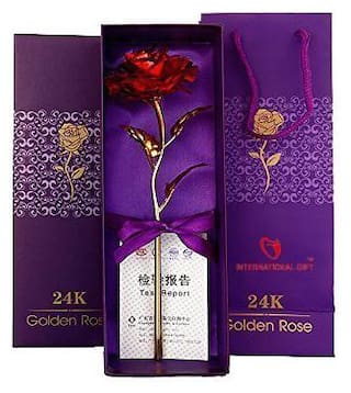 Paytmmall offers on Mothers Day Deals - Valentine s Day specia redl Artificial Flower Galaxy Unique Presents Valentine s Day Thanksgiving Mother s Day Girl s Birthday;Best Gifts for Her for Girlfriend Wife Women