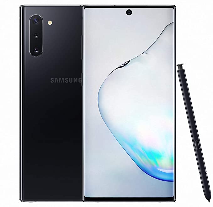 Amazon offers on Mobiles - Samsung Galaxy Note 10 (Aura Black, 8GB RAM, 256GB Storage) with No Cost EMI/Additional Exchange Offers