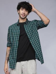 Highlander men checkered casual multicolor shirt Clearance