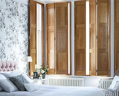 Space-Saving Shutters That Never Date