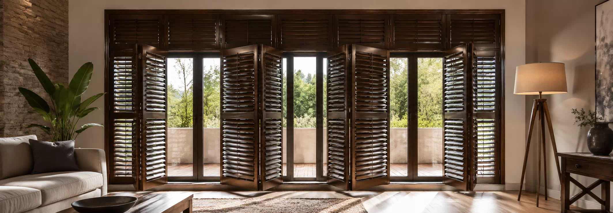 Bi-Fold Shutters in Dubai for Wide, Open Views