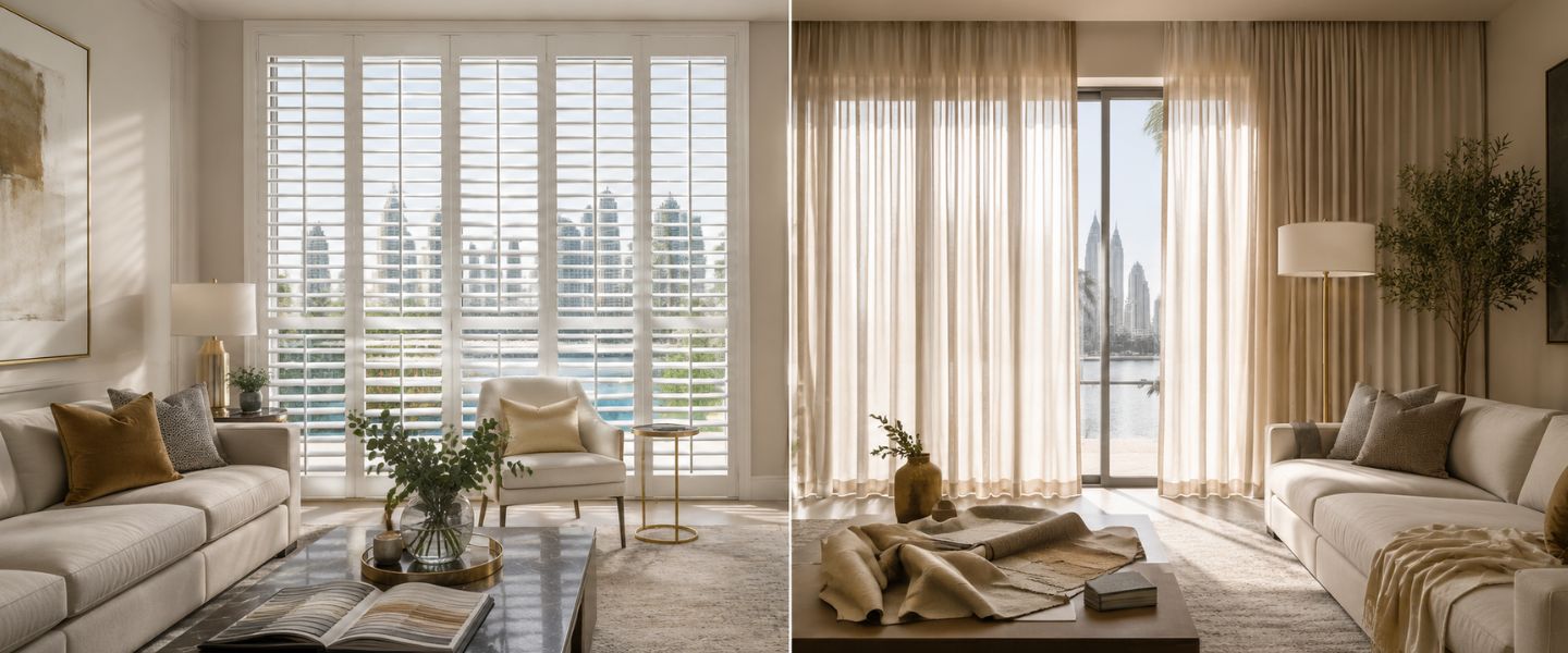 Plantation Shutters vs Curtains: Which Is Better for UAE Homes?
