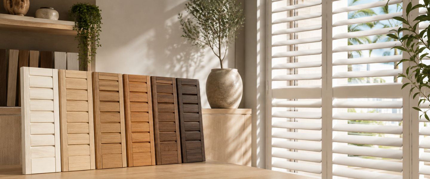 Best Type of Wood for Window Shutters in Dubai