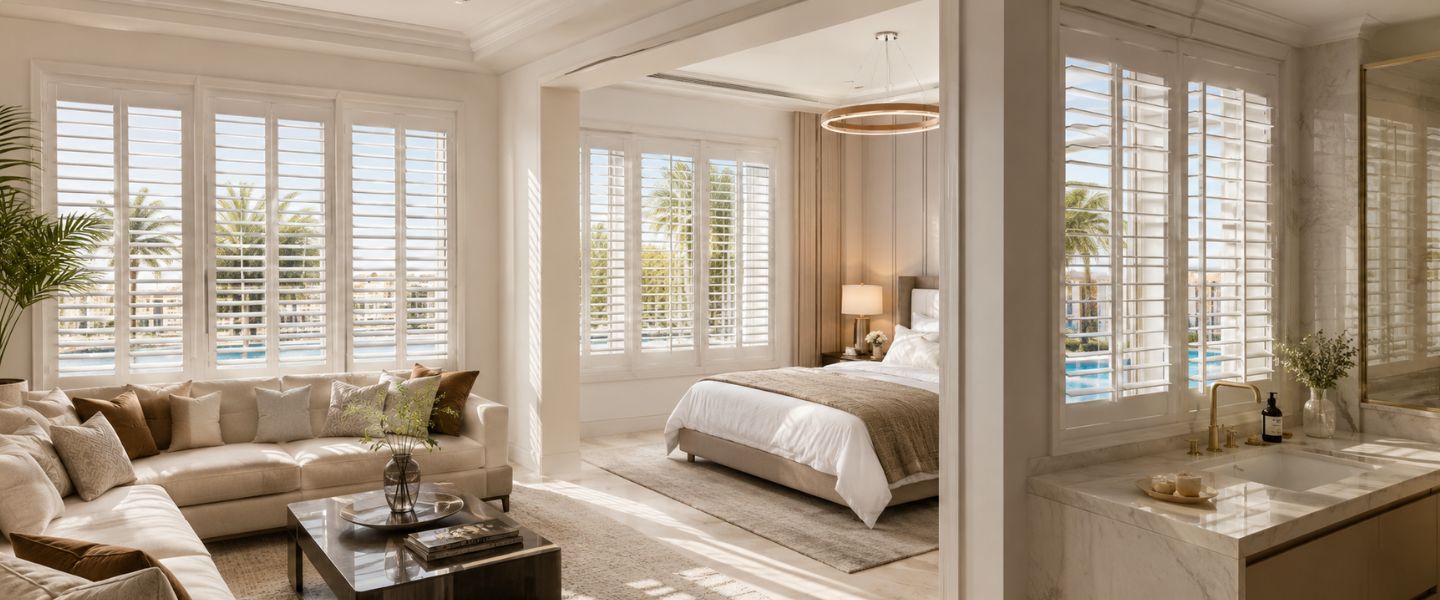 Plantation Shutters vs Curtains