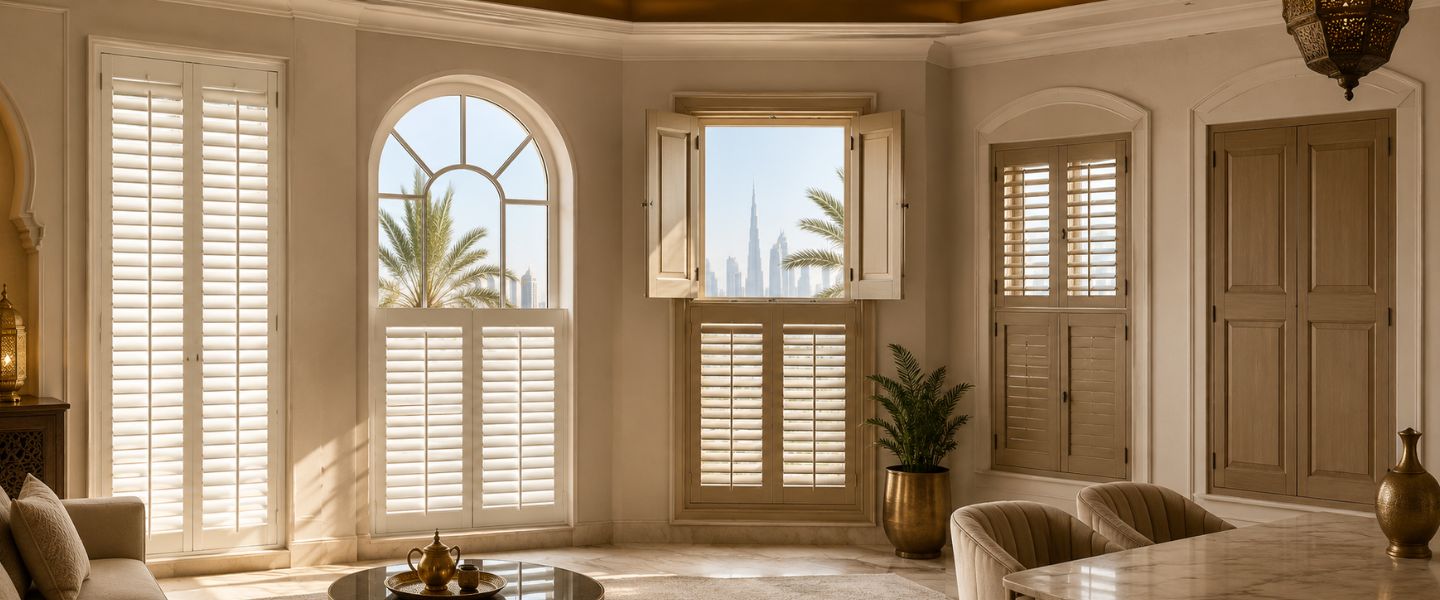 Enhancing Your Home with Window Shutters in Dubai