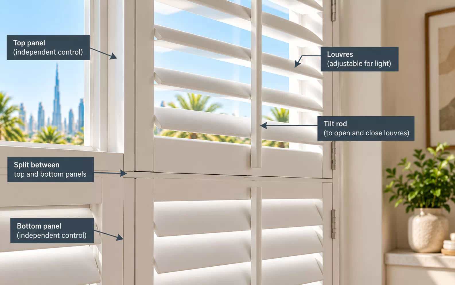 Tier-on-Tier Shutters
