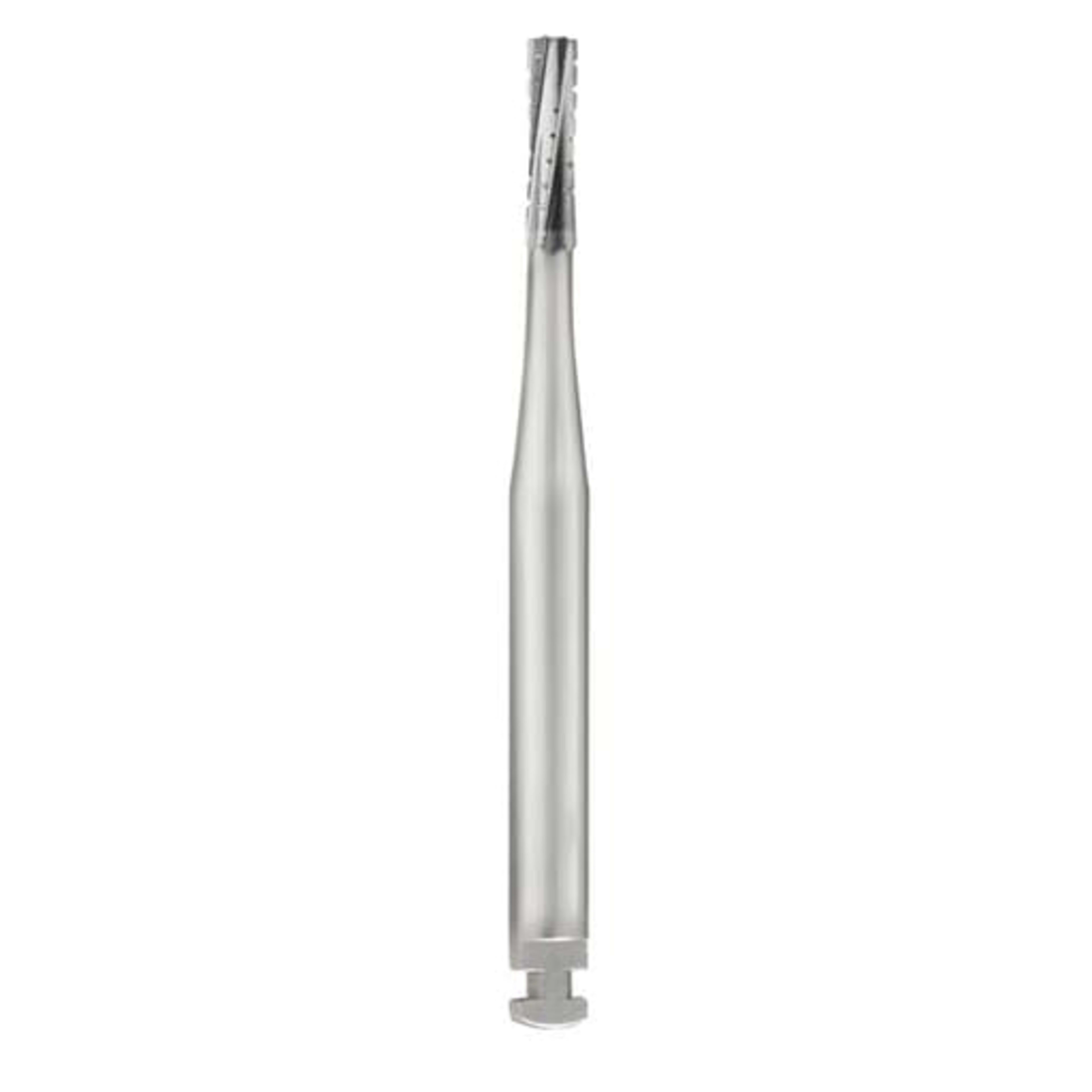 Straight fissure low speed carbide bur
