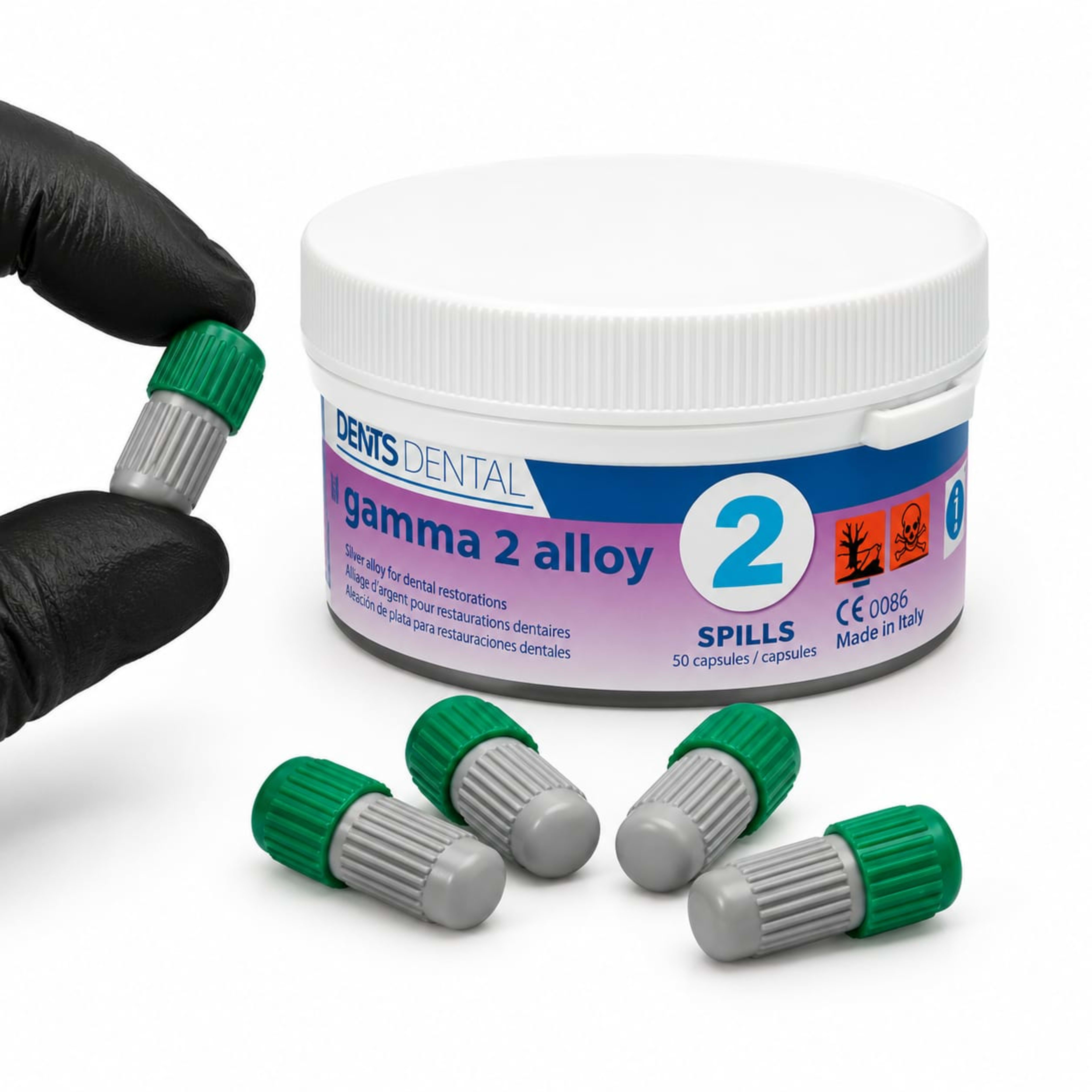 Amalgam capsules