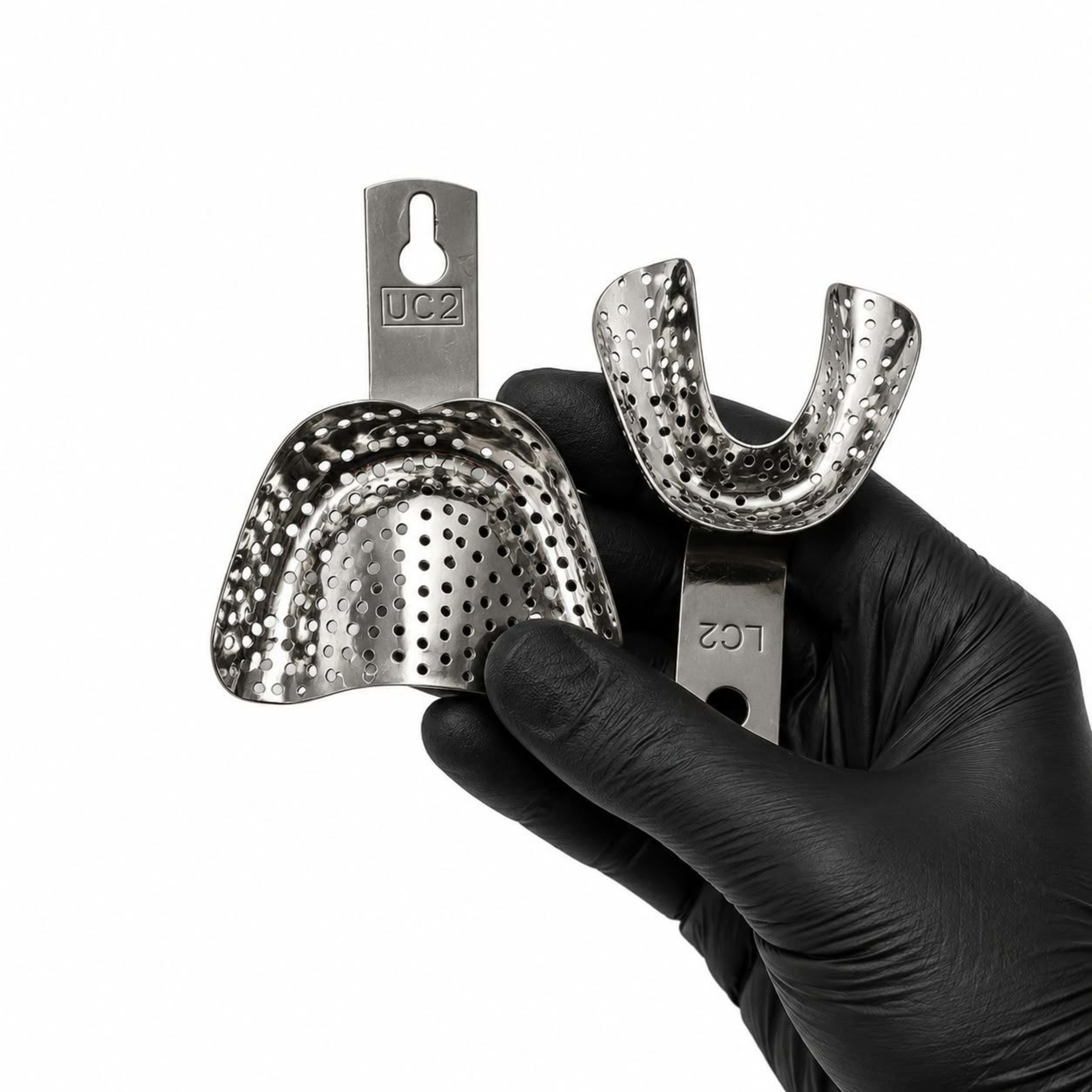 Metallic Edentulous tray Size 2