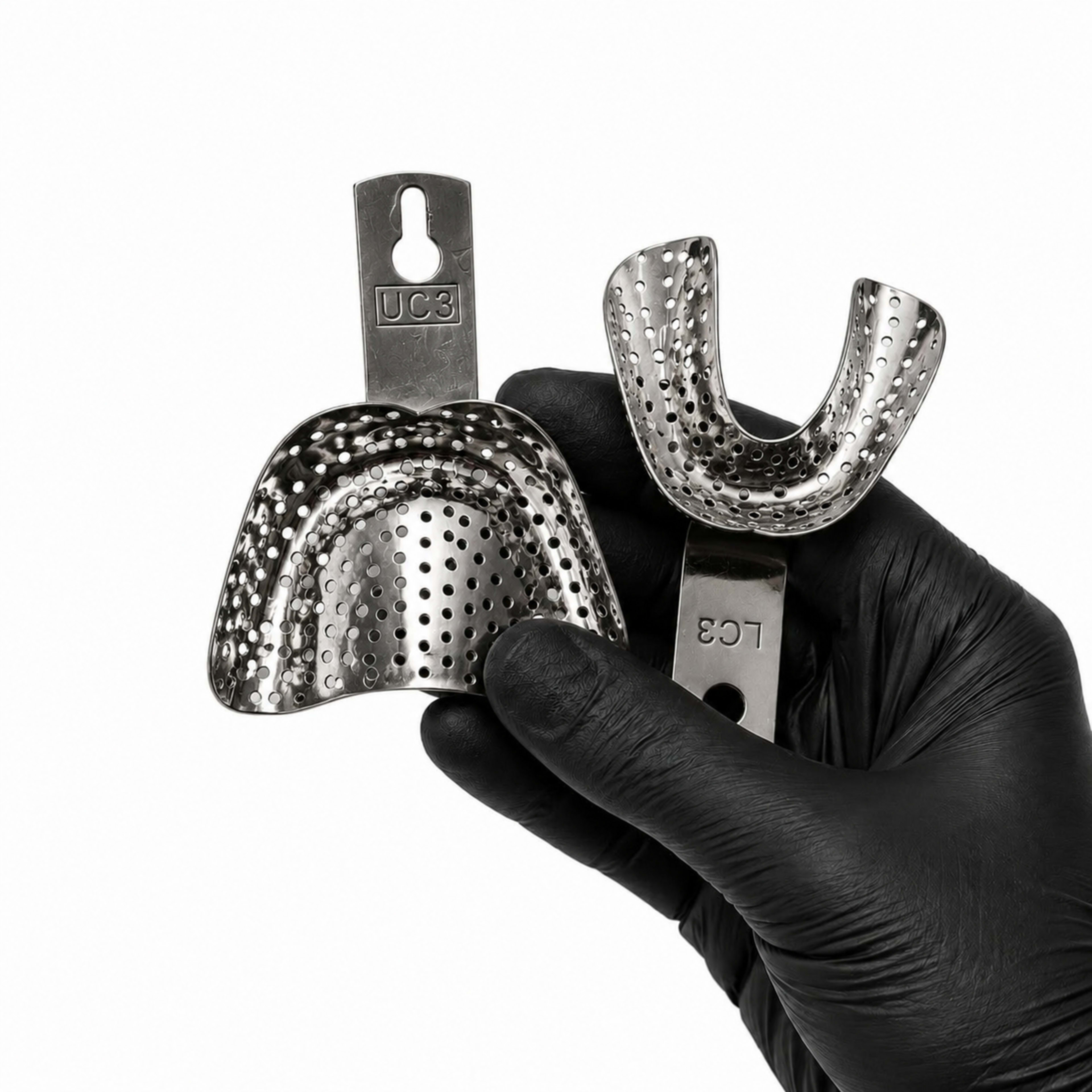 Metallic Edentulous Size 3 tray