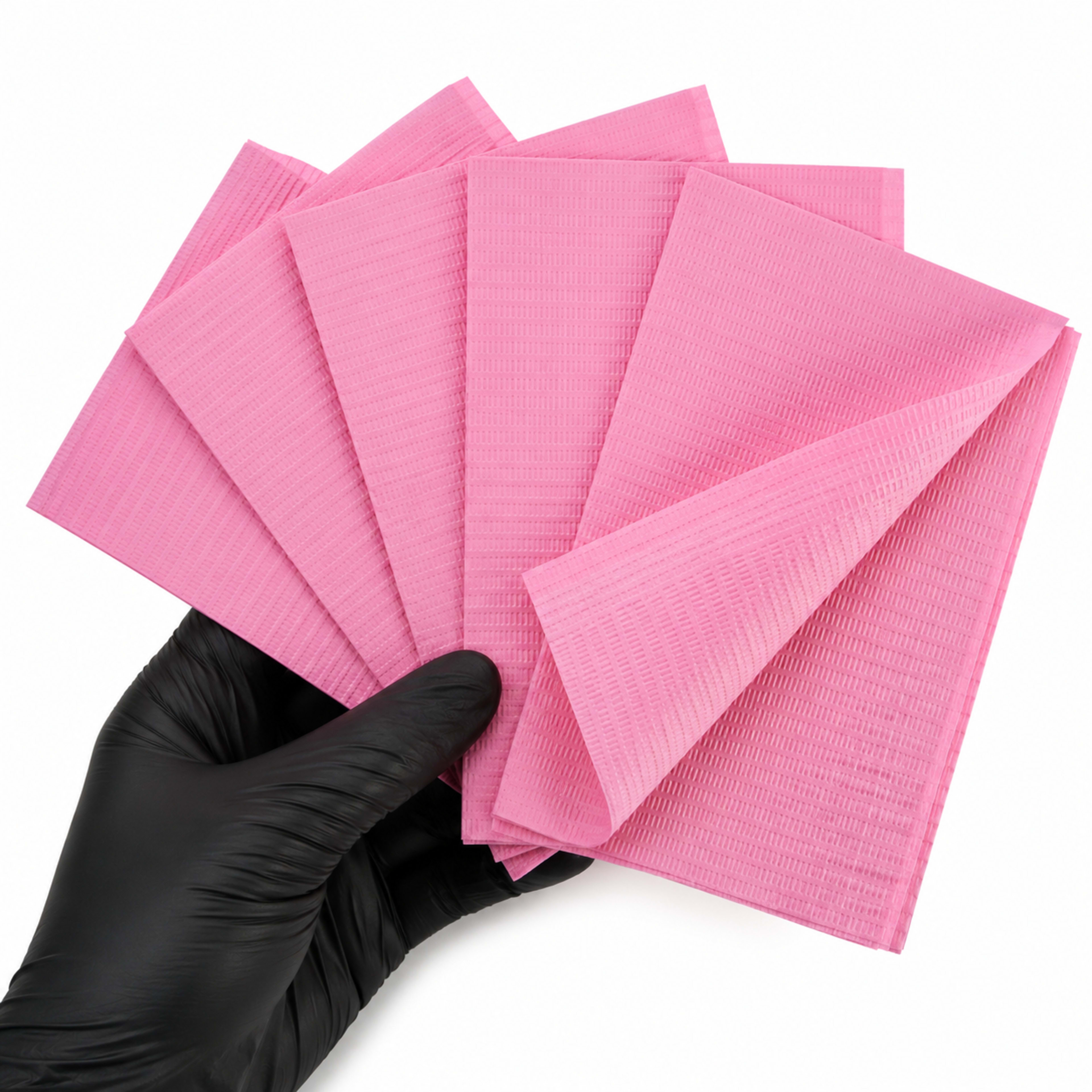 Pink Dental Napkins