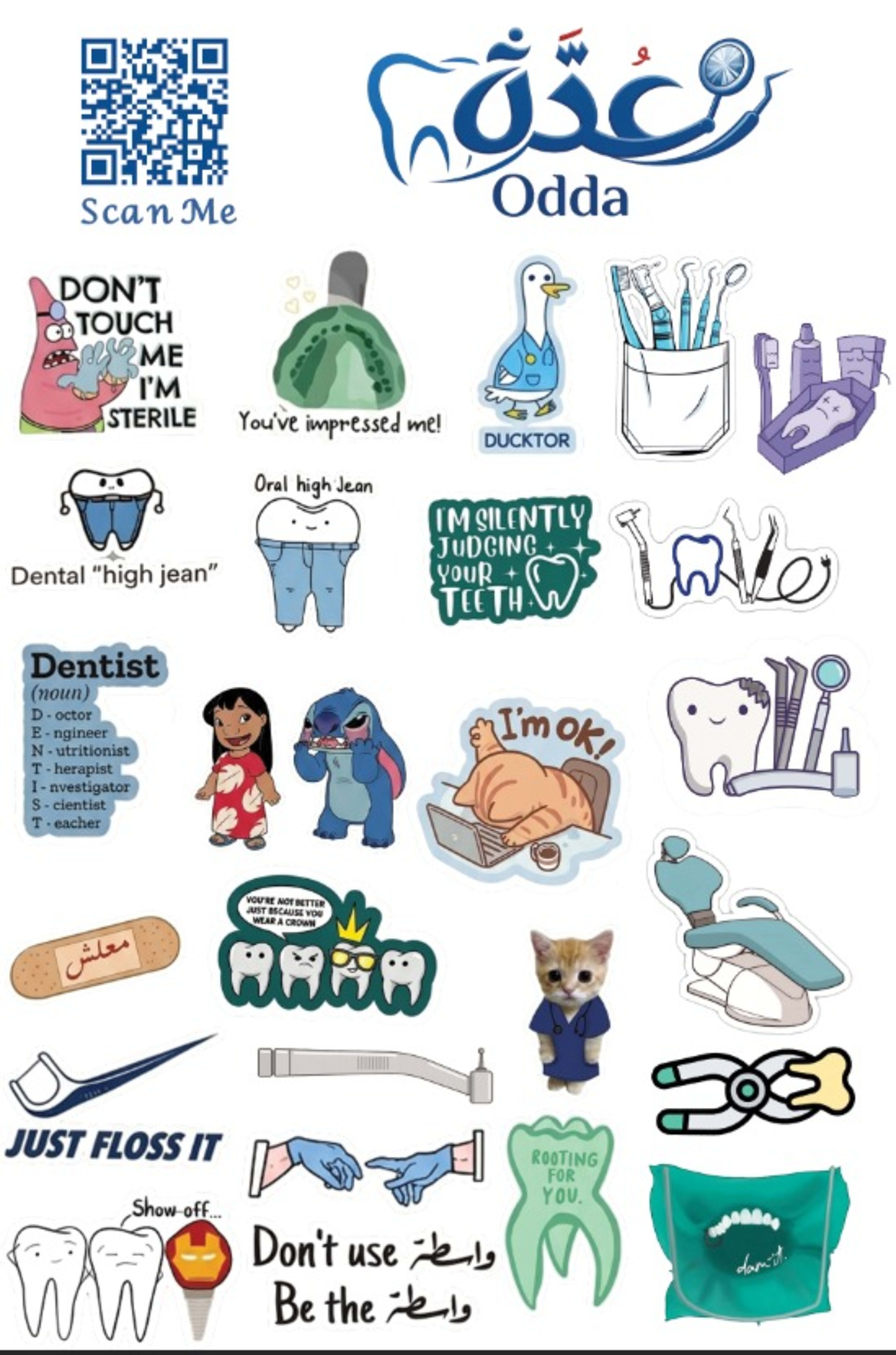 Plastic Stikers (water proof) alternate view