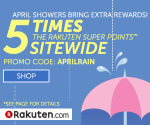 5% Back Sitewide at Rakuten.com