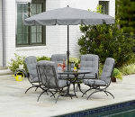 Jaclyn Smith Centralia 6-Piece Patio Dining Set with Cushion