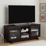 Dorel Home Furnishings Cinnamon Cherry 53″ TV Stand