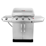 Char-Broil TRU-Infrared Performance 3-Burner Gas Grill with Side Burner and Storage Cabinet – Dual Fuel Capable