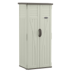 Craftsman Vertical Storage Shed with Built-in Shelving