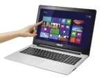 Asus S550CARF-ESI5T20 VivoBook 15.6 inch 6GB LED Touchscreen Notebook Computer with 1.7Ghz Intel Core i5-3317U Processor, 750GB HDD + 24GB SSD, Webcam